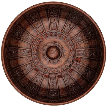 Alisveristime Hammam Bath Bowl - 7.87" Stylish Metal Bowl