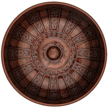 Alisveristime Hammam Bath Bowl - 7.87" Stylish Metal Bowl