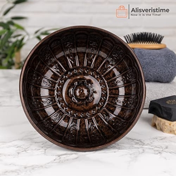 Alisveristime Hammam Bath Bowl - 7.87" Stylish Metal Bowl