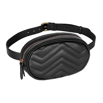 Stylish Geestock Black Fanny Packs for Women
