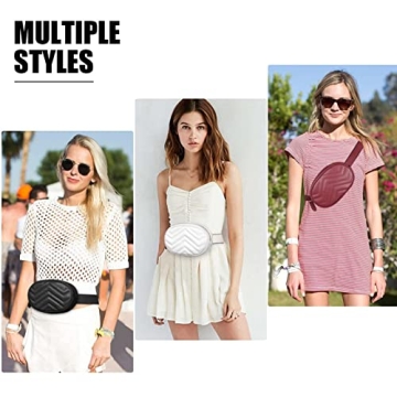 Stylish Geestock Black Fanny Packs for Women