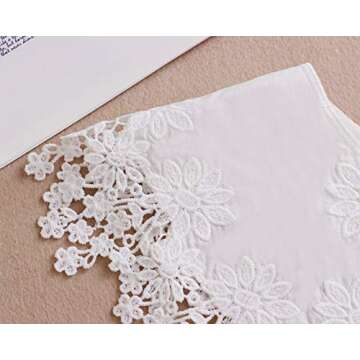 YAKEFJ Shawl Fake Collar Detachable Dickey False Collar