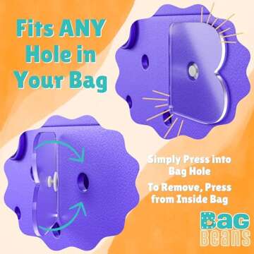 Charm Backs for Bogg Bag (24) - Create Your Own DIY Bogg Bag Charms with Accessories Charm Backs - Button Backs Also Compatible with Simply Southern, Simple Modern and Most Generic Rubber Beach Totes