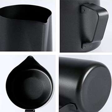 High-Quality Stainless Steel Milk Frothing Pitcher 350ml