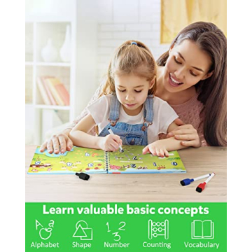 Coogam Tracing Workbook for Preschool Kids Learning Letters