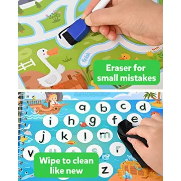 Coogam Tracing Workbook for Preschool Kids Learning Letters
