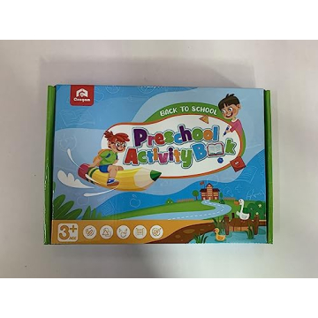 Coogam Tracing Workbook for Preschool Kids Learning Letters