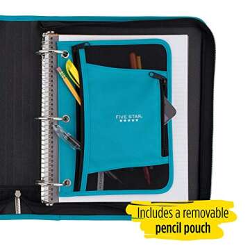 Five Star Zipper Binder for Ultimate Storage