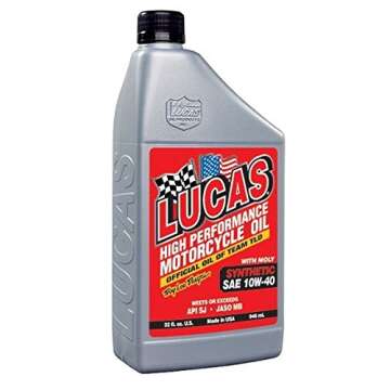 Lucas Oil 10777-6PK Engine Oil - 1 Quart, (Pack of 6)
