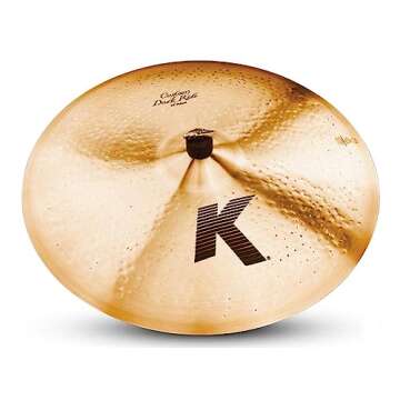 Avedis Zildjian K Custom Dark Ride Cymbal - Rich Sound 22"