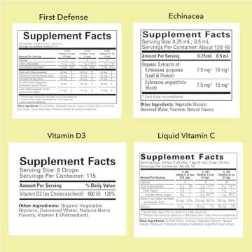 ChildLife Essentials Immune Support Bundle - Vitamins & Supplements for Kids, Infants & Toddlers