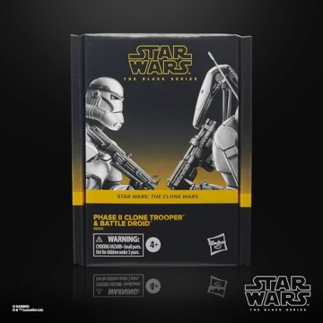 Star Wars Clone Trooper & Battle Droid 2-Pack Action Figures
