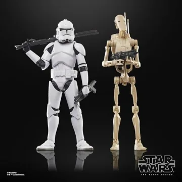Star Wars Clone Trooper & Battle Droid 2-Pack Action Figures