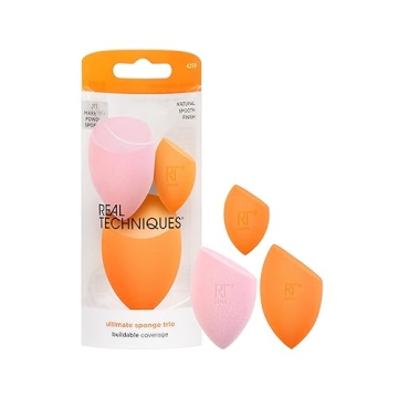 Real Techniques Ultimate Makeup Sponge Trio for Flawless Application