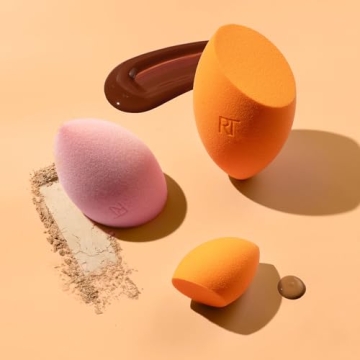 Real Techniques Ultimate Makeup Sponge Trio for Flawless Application