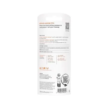 Real Techniques Ultimate Makeup Sponge Trio for Flawless Application