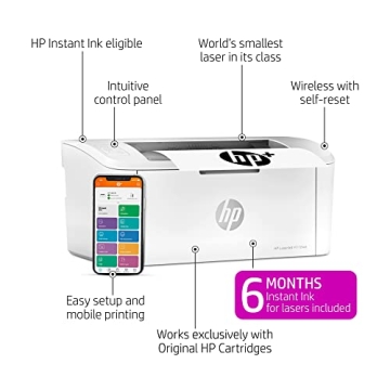HP LaserJet M110we Compact Wireless Printer for Home Office