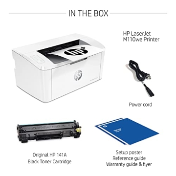 HP LaserJet M110we Compact Wireless Printer for Home Office