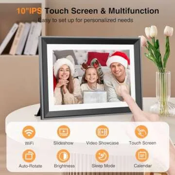 YAXTIFIU WiFi Digital Picture Frame - Cherish Memories Easily