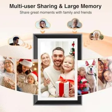 YAXTIFIU WiFi Digital Picture Frame - Cherish Memories Easily