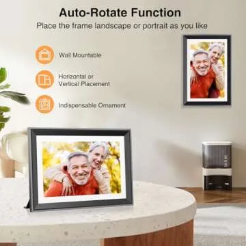 YAXTIFIU WiFi Digital Picture Frame - Cherish Memories Easily