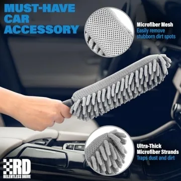 Professional Car Duster Brush for Scratch-Free Cleaning