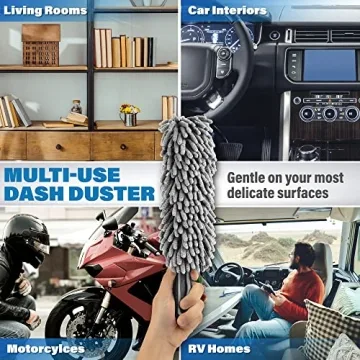 Professional Car Duster Brush for Scratch-Free Cleaning