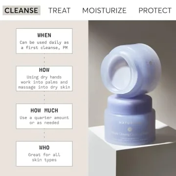 Naturium Purple Ginseng Cleansing Balm for All Skin Types