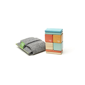 Tegu Magnetic Wooden Block Set for Toddlers - Sunset