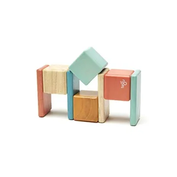 Tegu Magnetic Wooden Block Set for Toddlers - Sunset