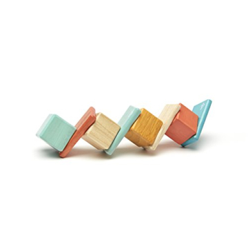 Tegu Magnetic Wooden Block Set for Toddlers - Sunset