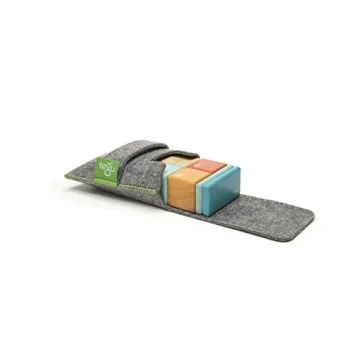 Tegu Magnetic Wooden Block Set for Toddlers - Sunset