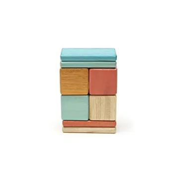 Tegu Magnetic Wooden Block Set for Toddlers - Sunset