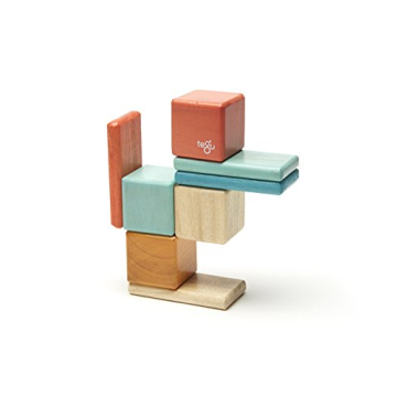 Tegu Magnetic Wooden Block Set for Toddlers - Sunset