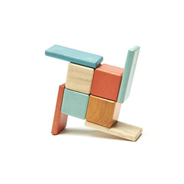 Tegu Magnetic Wooden Block Set for Toddlers - Sunset