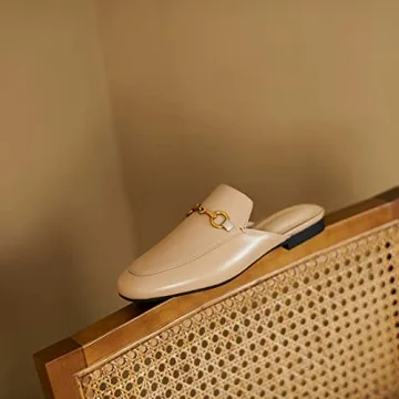 Arqa Mules - Comfortable Slip-on Leather Flats for Women