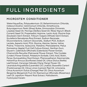 Cel Microstem Conditioner for Thicker Hair - All Natural