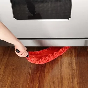OXO Good Grips Under Appliance Microfiber Duster for Easy Cleaning