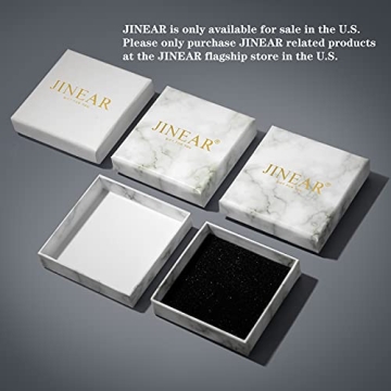 JINEAR 18k Gold Plated Chunky Ring for All Occasions