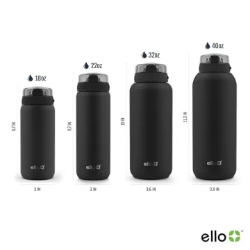 Ello Cooper 32oz Stainless Steel Water Bottle - BPA Free