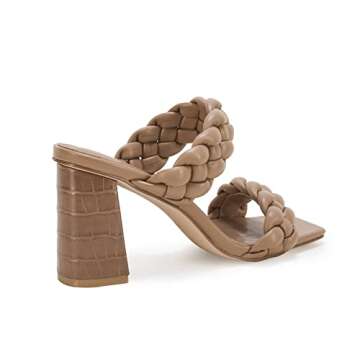 Chic Braided Heeled Sandals for Effortless Summer Style