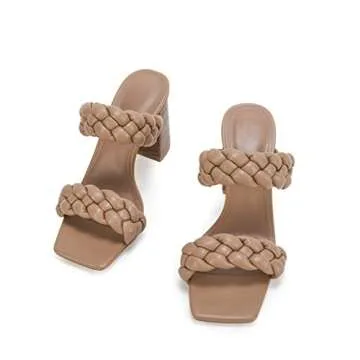 Chic Braided Heeled Sandals for Effortless Summer Style