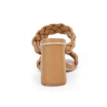 Chic Braided Heeled Sandals for Effortless Summer Style