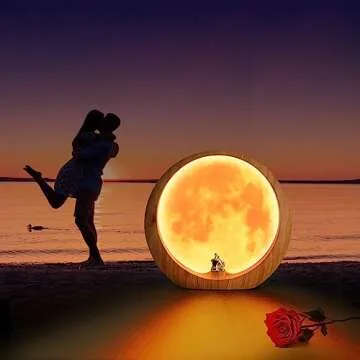 Charming Moonlight Night Light for Romantic Home Ambiance