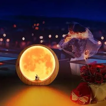 Charming Moonlight Night Light for Romantic Home Ambiance