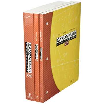 Saxon Math Homeschool: 7/6 (Saxon Math 7/6 Homeschool)