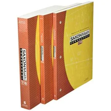 Saxon Math Homeschool 7/6 Curriculum for 6th Grade