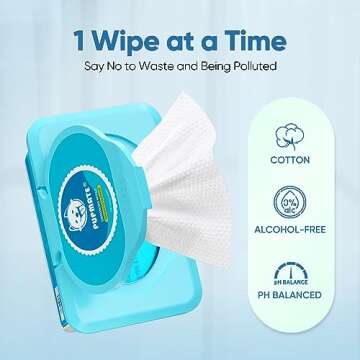 PUPMATE Pet Wipes for Dogs & Cats, Extra Moist & Thick Grooming Puppy Wipes with 100 Fresh Counts, Aloe Vera/Nature