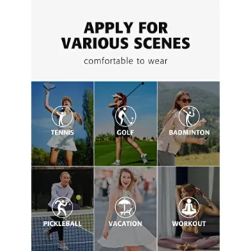 ATTRACO Women's Tennis Skirt Set with Inner Shorts and Pockets