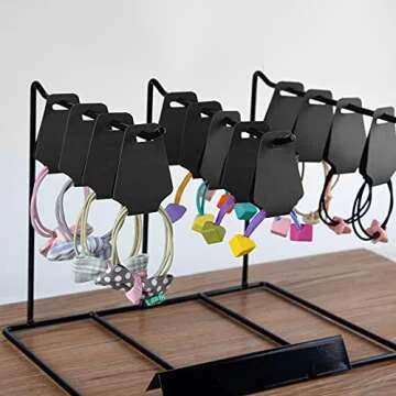 MIAHART 250 Pcs Necklace Display Cards Blank Necklace Card Holder Tags Jewelry Display Hanging Cards for Jewelry Necklaces Bracelets keychain Hang Tags